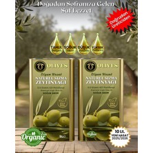 Olives Tirilye Olgun Hasat Soğuk Sıkım Premium Zeytinyağı 10 Lt (5 Lt x 2 Teneke) (0.5 Asit)