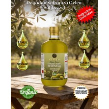 Olives Naturel Soğuk Sıkım Olgun Hasat Premium Zeytinyağı 750 Ml. Cam Şişe