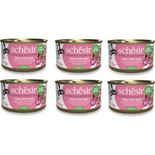 Schesir Ton ve Jambonlu Tam ve Dengeli Jöleli Kedi Konservesi 85 Gr. x 6 Adet