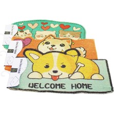 Die Grup Hayvan Figürlü   37X57CM   Kauçuk Plastik  Kapı Paspası (4887) DIEGRP-RSGO34