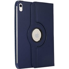 Efura iPad 11.nesil 2025 Efr Dönebilen Standlı Kılıf - Lacivert