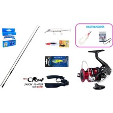 Fujin New Crow 240 cm 10–40 gr & Shimano Sienna 4000 Fg Spin Seti