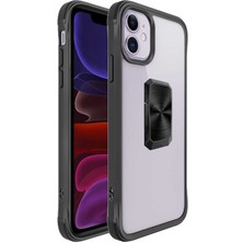 Efura iPhone 11 Kılıf Efr V-Bax Kapak-Siyah