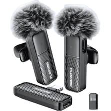 Epilons Kablosuz Type-C Yaka Mikrofonu