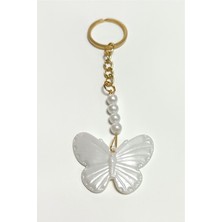 Die Grup Kelebek Inci Anahtarlık DIE-GRPBJT34