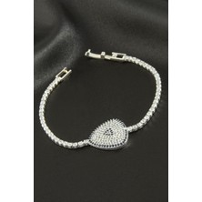 Die Grup Oval Zirkon Taşlı Çocuk Bileklik 16 cm DIE-GRPBJT34