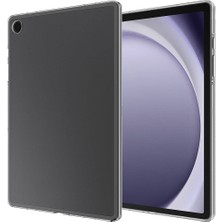Efura Galaxy Tab A9 Kılıf  Uyumlu Efr Tablet Süper Silikon Kapak-Renksiz