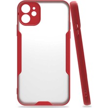 Efura iPhone 11 Kılıf Efr Parfe Kapak-Kırmızı