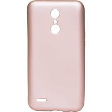 Efura Lg K8 Kılıf Efr Premier Silikon Kapak-Rose Gold