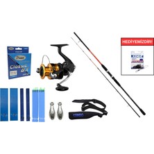 Shimano Sonora Boat Quiver 150 cm 50-150 Gr&shimano Fx 4000 Fc Tekne Seti