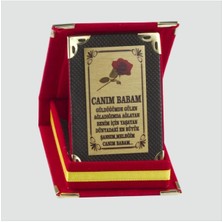 Die Grup Canım Babam Plaketi DIE-GRPBJT34