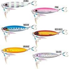 Shimano Ocea Stinger Butterfly Flat Light 7.2 cm 50 gr Jig Yem Silver