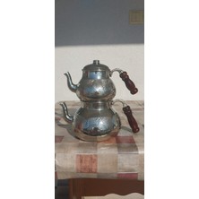 Bakır Çaydanlık Jumbo Boy Osmanlı Desen