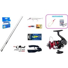 Fujin New Crow 270 cm 10–40 gr & Shimano Sienna 4000 Fg Spin Seti