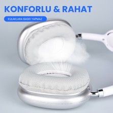 Efura Efr P9 Hi-Fi Ses Kalitesi Ayarlanabilir ve Katlanabilir Kulak Üstü Bluetooth Kulaklık-Siyah