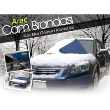 Die Grup Araç Kar Buz Önleyici Büyük Boy Araç Ön Cam Brandası (150 cm x 70 Cm) DIEGRP-RSEV34