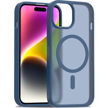Dorenta  Apple Iphone 15 Jota Magsafe Kapak - Lacivert