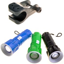 Die Grup Pilli Zoomlu Ledli Bisiklet Ön Farı El Feneri Aydınlatma Lambası (4887) DIEGRP-RSGO34