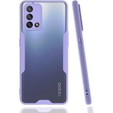 Efura Oppo A74 4g Kılıf Efr Parfe Kapak-Mor