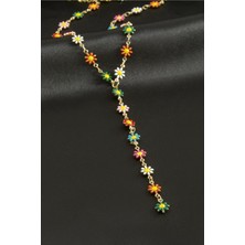 Die Grup Papatya Mineli Çelik Y Kolye DIE-GRPBJT34