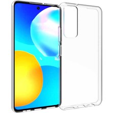 Efura Huawei P Smart 2021 Kılıf Efr Süper Silikon Kapak-Renksiz