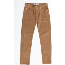 Lee Cooper Pierce Normal Bel Dar Kesim Düz Paça Kahve Erkek Pantolon
