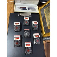 The Kibrit House  Spider-Man Örümcek Ağı Tasarım Kibrit 7’li Set