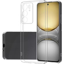 Efura Realme C75 Kılıf Efr Süper Silikon Kapak - Şeffaf
