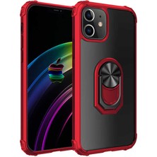 Efura iPhone 12 Mini Uyumlu Efr Mola Kapak-Kırmızı