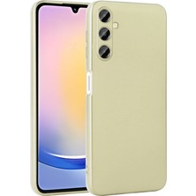 Efura Galaxy A25 Kılıf Efr Premier Silikon Kapak-Gold