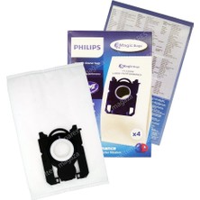 Süppürge Philips Ile Uyumlu Fc 9100 - 9149 Serie - Specialist Süpürge Toz Torbası 4 Adet
