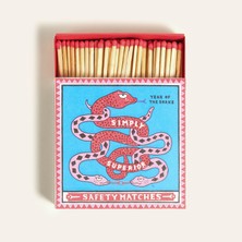 Zsa Zsa Zsu Year Of The Snake Ahşap Hediyelik Eşya 11x11x3 Cm Renkli