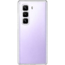 CepStok Infinix Hot 50 Pro Plus Kılıf Şeffaf Kamera Korumalı Esnek Yumuşak Silikon