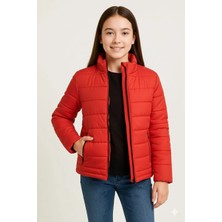 Beta Moda Hub Şişme Mont Hafif ve Sıcak Tutucu Kışlık Fermuarlı Su Itici Rahat Günlük Mont Kapüşonuz M