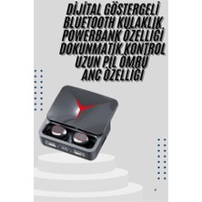 Die Grup Kablosuz Bluetooth Kulaklık Powerbank Özellikli Göstergeli Hd Mikrofon TDRS-DIOEGRP34