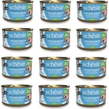 Schesir Ton ve Levrek Tam ve Dengeli Jöleli Kedi Konservesi 85 Gr. x 12 Adet