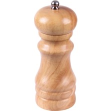  bambu el değirmeni 15 cm | seramik mekanizmalı tuz karabiber ve baharat öğütücü