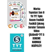 Marka Yayınları Son 8 Yıl Tyt Tıpkı Basım Fasikül Fasikül Çıkmış Sorular Tamamı Video Çözümlü*tyt 5 Deneme Karması Hediyeli!!!