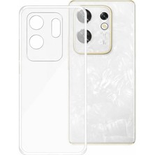 CepStok Infinix Zero 30 4g Kılıf Şeffaf Kamera Korumalı Esnek Yumuşak Silikon
