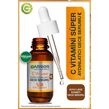Luua Garnier C Vitamin Gece  Serum 10% C Vitaminli (Niasinamid + Salisilik Asit)