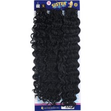 Die Grup Sister Afro Dalgası Saç-Siyah 1 DIEGRP-RSPRK34