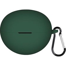 Starseven Microsonic Freeclip Için Kılıf Askılı Mat Silikon Koyu Yeşil [freeclip ile Uyumlu Kılıf - Ko