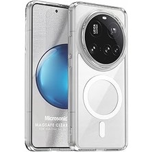 Starseven Microsonic 15 Için Kılıf Magsafe Clear Sararmaz Şeffaf [15 ile Uyumlu Kılıf - Şe
