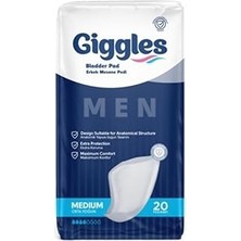 Starseven Giggles Erkek Men Mesane Pedi Bladder Pad 20 Adet