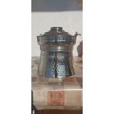 Dövme Çekic Çizgili Kuşaklı Kırmızı-Beyaz Yoğurt Bakrac 4 kg