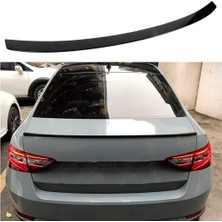 Carmind Skoda Suberb Bagaj Üstü Piano Black Spoiler 2015-2019 (Ithal)