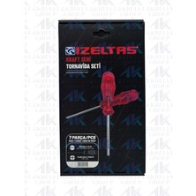 Akbelli Group 4100008107 Izeltaş Kraft Tornavida Seti 7 Parça
