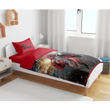 Sarel Deadpool Baskılı 3D Tek Kişilik Nevresim