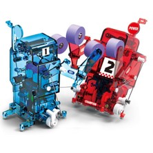 Craftivio Kendin Yap Hareketli Boksör Robot - Eğitici Stem Montaj Oyuncak Seti - Bilim ve Deney Kiti