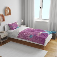 Sarel Karlar Ülkesi Baskılı 3D Tek Kişilik Nevresim